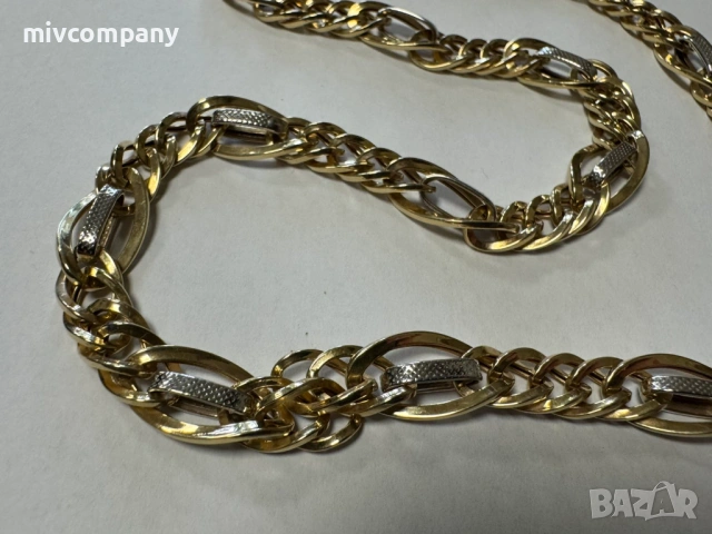 Златен синджир 11.70гр.45см., снимка 5 - Колиета, медальони, синджири - 53429813