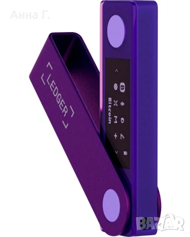 Крипто портфейл Ledger - Nano X, Amethyst Purple, снимка 3 - Друга електроника - 53399786