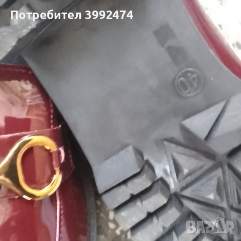 Обувки в бордо,  39 номер, снимка 5 - Дамски ежедневни обувки - 50662912