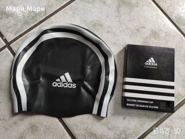 adidas шапки за плуване от силикон, снимка 4 - Други - 16478213