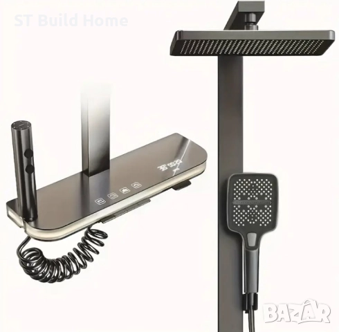 Душ Комплект с Термостат и Водопаден Спрей