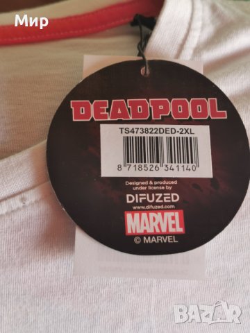 Тениска Deadpool xxl, снимка 6 - Тениски - 43832446