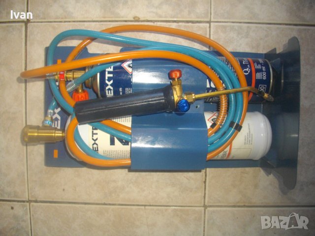 DEXTER-НОВ МИНИ ОКСИЖЕН Заваръчна Горелка-Пропан-Бутан/Кислород-Made in FRANCE-2023г-Пълни Бутилк, снимка 2 - Други инструменти - 42985279