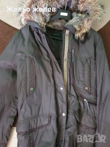Мъжка парка,L,гугла, заешка кожа, снимка 5 - Якета - 43741124
