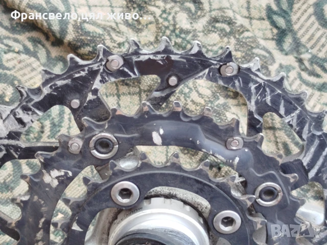 Курбел със средно движение за велосипед колело Shimano deore xt , снимка 6 - Части за велосипеди - 51090097