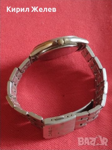 Колекционерски часовник CASIO QUARTZ JAPAN MOVT оригинална верижка класически модел 41733, снимка 5 - Мъжки - 43785868