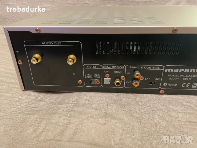 Marantz SA8400 SACD Player , снимка 5 - Ресийвъри, усилватели, смесителни пултове - 48369124