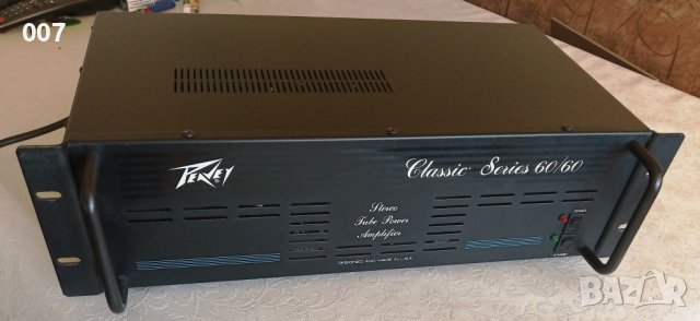 Peavey Classic 60/60 Stereo All Tube Power Amplifier/Пиви стерео на пълно лампов усилвател , снимка 7 - Китари - 39942724
