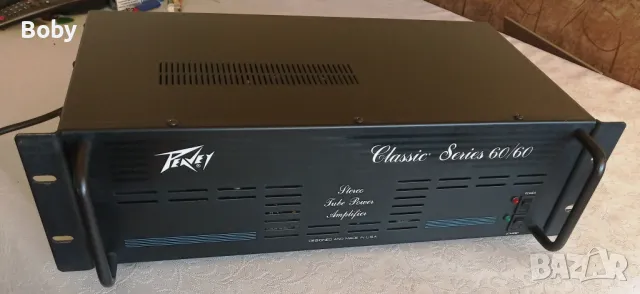  All tube Peavey Classic 60/60 Stereo Power Amplifier/Лампов стерео усилвател крайно стъпало, снимка 7 - Китари - 49891431