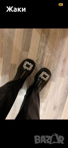 Стилни дамски боти размер 36, снимка 5 - Дамски боти - 49268347