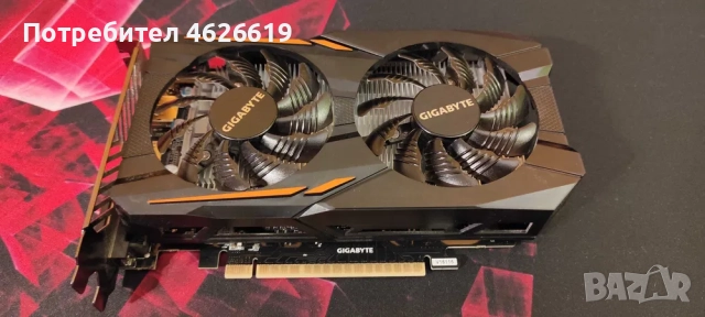 Gigabyte GeForce GTX 1050 Ti OC 4G rev. 1.0