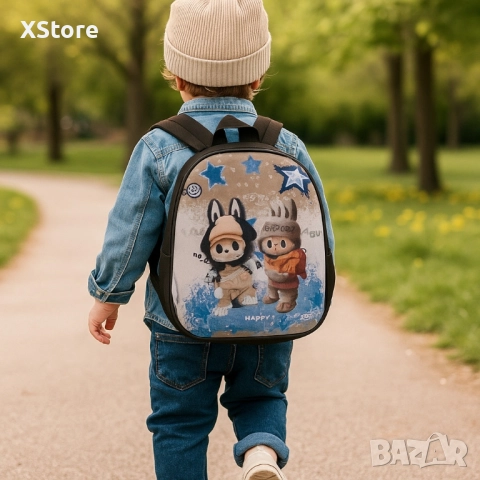 Детски раници Labubu – удобство, стил и настроение за всяко дете, снимка 11 - Кенгура и ранички - 51270927