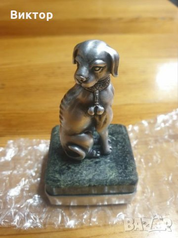 Сребърно куче Фаберже Уникат!!!, снимка 11 - Антикварни и старинни предмети - 26742107