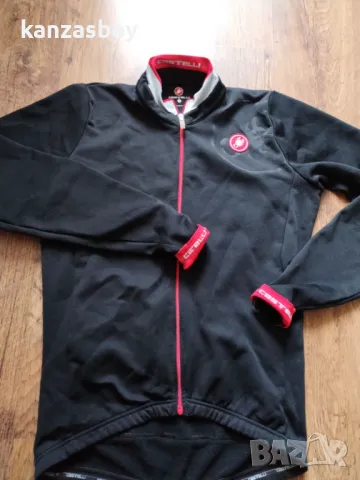 Castelli perfetto jersey long sleeve r - страхотно вело джърси M, снимка 5 - Спортни дрехи, екипи - 48968867