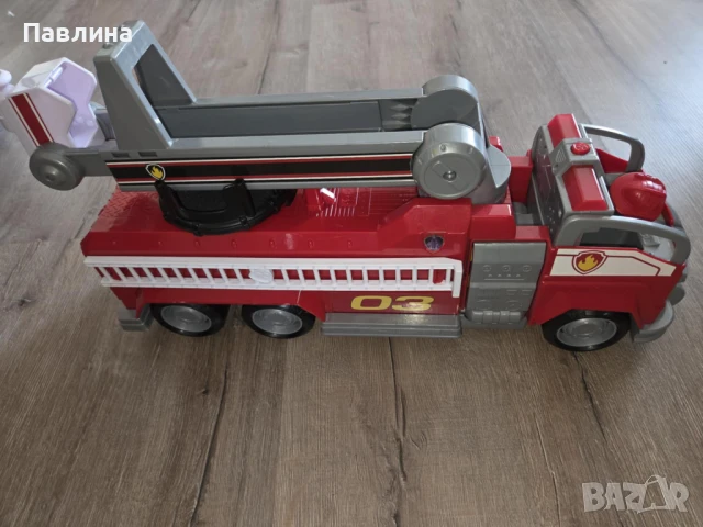 Paw Patrol The Movie Трансформиращ камион Marshall Firetruck