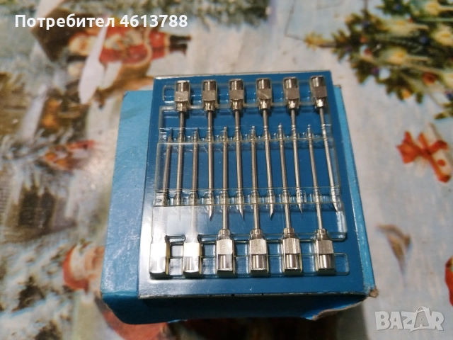Нови игли за стъклени спринцовки