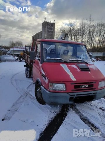 Ивеко самосвал с кран, снимка 2 - Камиони - 35644242