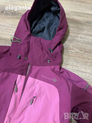 Висок клас дамско яке NORRONA Narvik Gore-Tex 2L  20.000mm  Snow FreeRIDE Snowboard  Jacket M размер, снимка 5 - Якета - 53395133