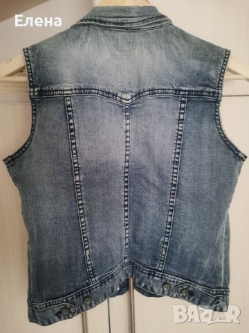 Дънково елек, снимка 3 - Якета - 35189139