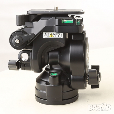 Фото панорамна глава: Velbon FHD-65D 3-Way Fluid Head, снимка 12 - Чанти, стативи, аксесоари - 36524153