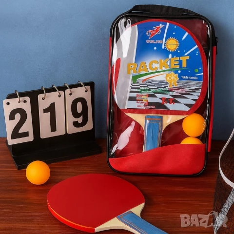 Комплект тенис на маса в калъф – Забавление за цялото семейство