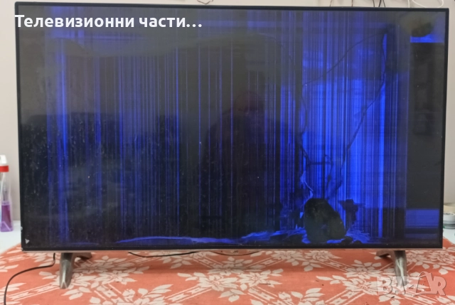 JVC LT-49VU72K със счупен екран VES490QNDL-2D-U11/17IPS72 190216R3A/17MB120 040316R2/6870C-0535B