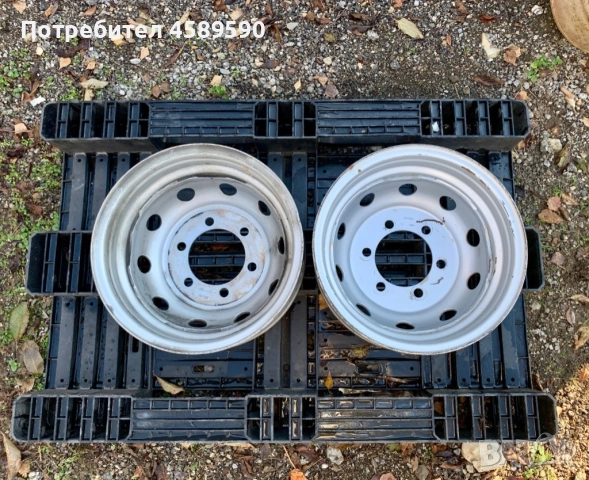 Оригинални железни джанти 15цола 6x170 за ДВОЙНА ГУМА Nissan Cabstar NT400(2014-2023),Renault Maxity, снимка 6 - Гуми и джанти - 51809962