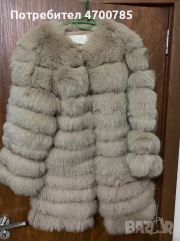 Кожух 3 в 1 , лисица, естествен косъм, снимка 4 - Палта, манта - 52998151