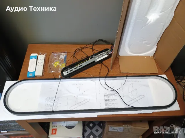 Последна бройка! Елегантна висяща LED лампа с дистанционно. Чисто нова!, снимка 10 - Лед осветление - 49769576
