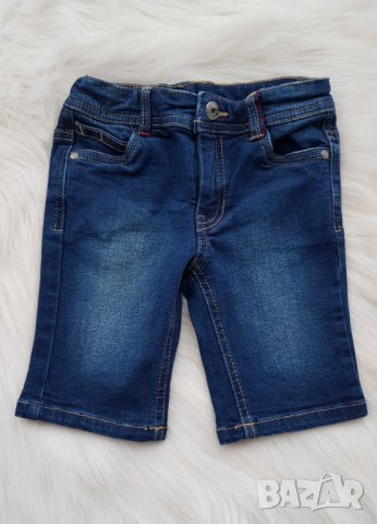 Къси дънкови панталони 18-24 месеца, снимка 4 - Бебешки дънки - 32423650