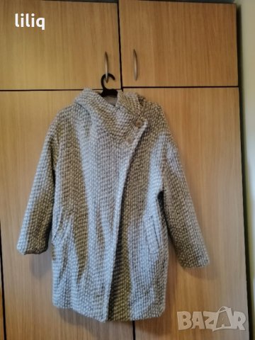 Страхотно италианско вълнено палто като ново, снимка 1 - Палта, манта - 34943903