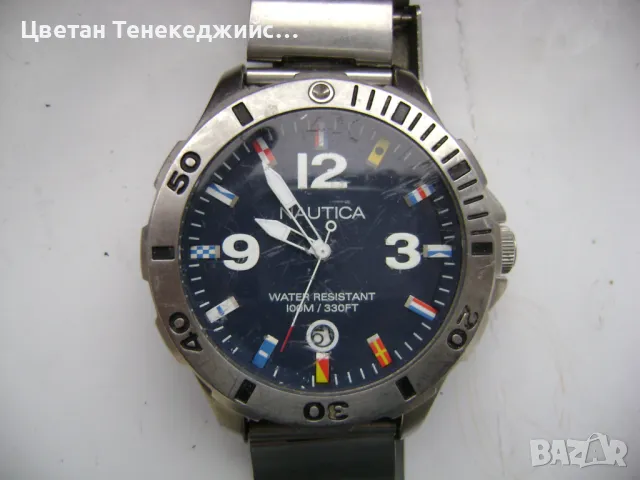 Продавам 4 кварцови и 1 механичен часовник Swatch,Calypso,Зим,Nautica, снимка 11 - Мъжки - 49199231