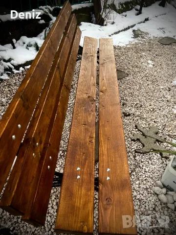 Градинска пейка, снимка 5 - Градински мебели, декорация  - 49199819