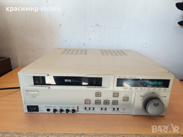 професионално видео "PANASONIC SVHS AG-7150-E", снимка 6 - Декове - 44032405