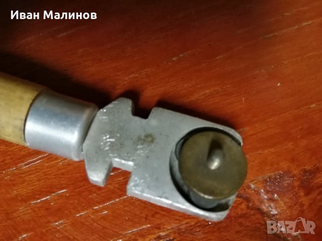 Стар руски стъклорез 1973г. , снимка 3 - Антикварни и старинни предмети - 26273230