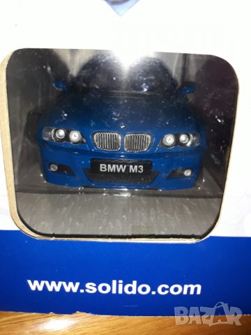 BMW E46  M3 1.18  SOLIDO .!, снимка 6 - Колекции - 35219945