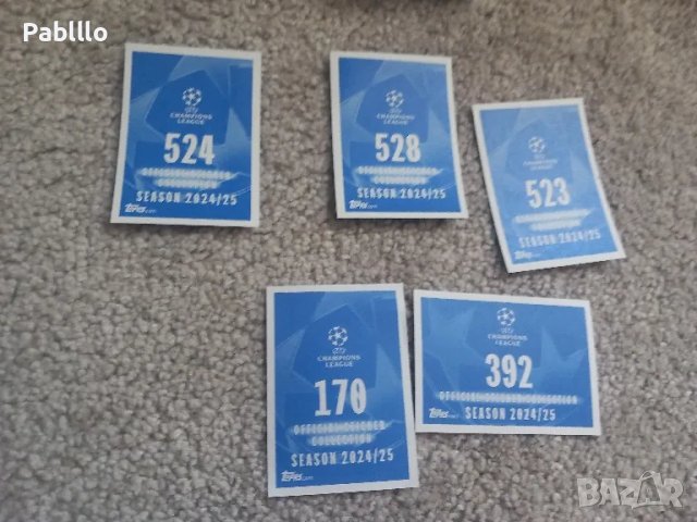 попълвам липсващи стикери от шампионската лига 2024/25, снимка 4 - Колекции - 48794163