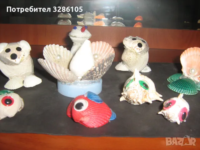 различни фигури от мидички, снимка 6 - Колекции - 48193374