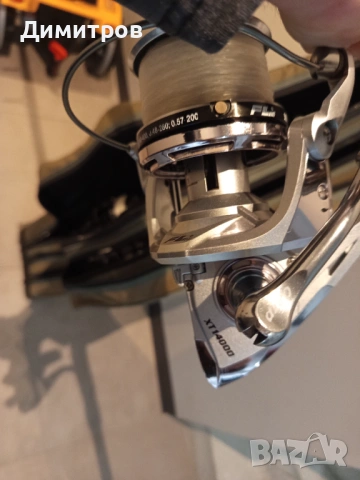 Продавам комплект три броя и калъф телекарп fl magic с макари fl xt 14000, снимка 14 - Въдици - 53604196