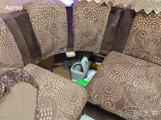 Кухненски ъгъл ляв десен, снимка 3 - Дивани и мека мебел - 52816938