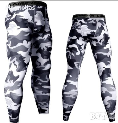 Мъжки клин Compression Camo Gray , снимка 4 - Бельо - 43661692