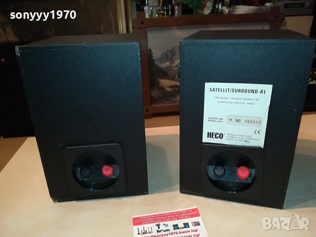HECO SURROUND R1-ВНОС SWISS 0105221010, снимка 13 - Тонколони - 36616290