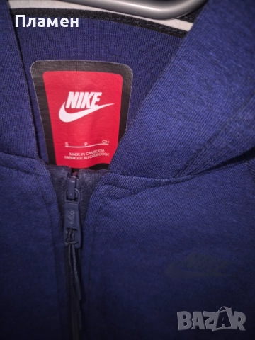 Дамски суичър Nike Tech Fleece cocoon mesh , S размер , снимка 2 - Спортни екипи - 52197197