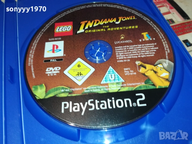 SONY PS2 GAME-INDIANA JONES 2611251337, снимка 7 - Игри за PlayStation - 52548011