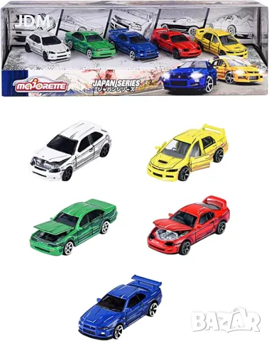 Метални колички Majorette Japan Series 5 pack, снимка 2 - Колекции - 48216844