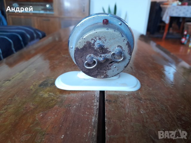 Стар настолен часовник,будилник Дружба, снимка 4 - Антикварни и старинни предмети - 43928321