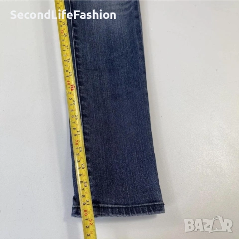 Дамски дънки Superdry Standard Super Skinny размер W30 L32 сини, снимка 7 - Дънки - 53107404