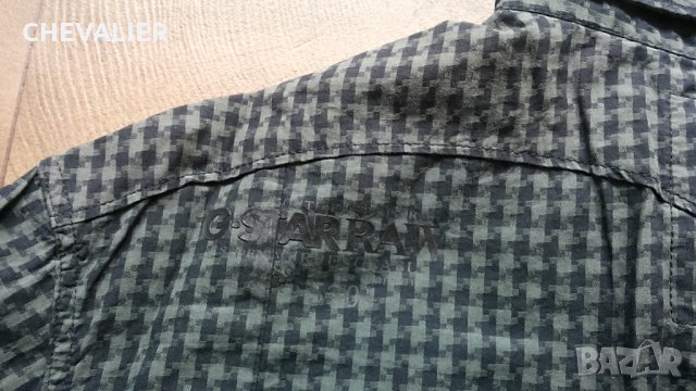 G-Star CAVALRY Check Dress Shirt L/S размер M мъжка риза 7-37, снимка 6 - Ризи - 33617206