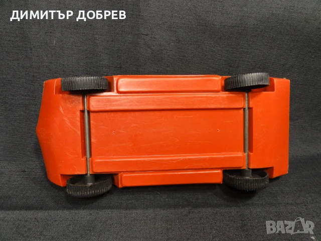 СТАРА РЕТРО СОЦ ПОЛСКА ПЛАСТМАСОВА ИГРАЧКА СПОРТНА КОЛА , снимка 7 - Колекции - 50593934