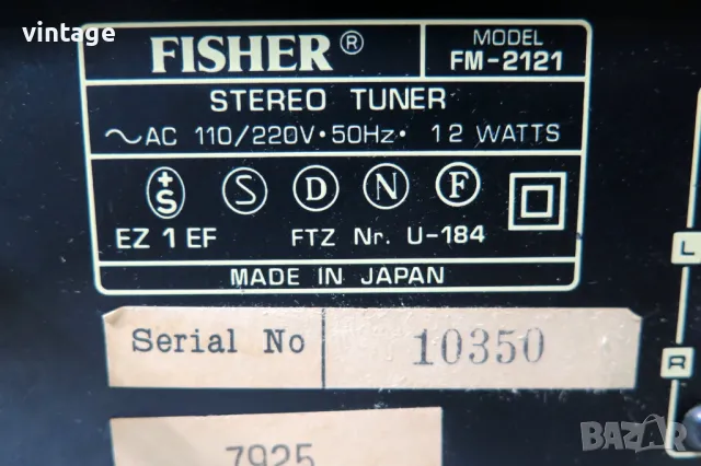 Fisher FM-2121, снимка 7 - Други - 49530130